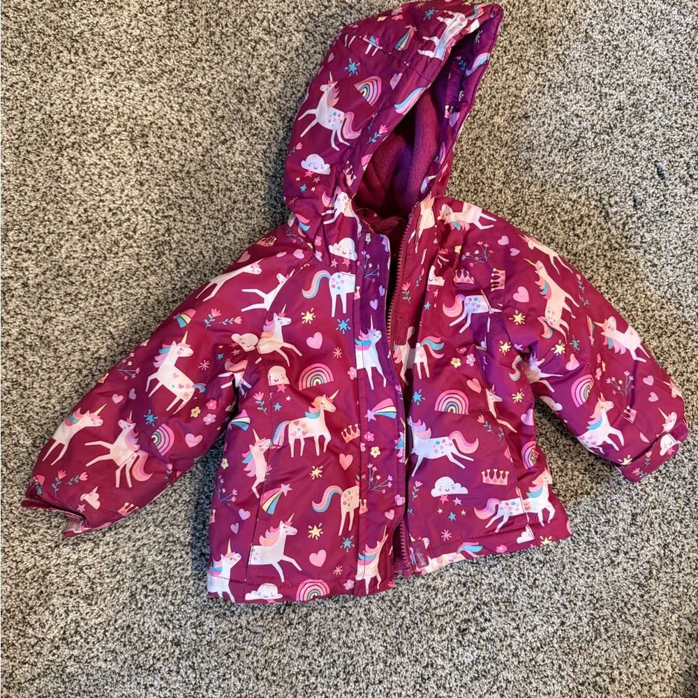 The Children's Place Fuchsia Kids Jacket
